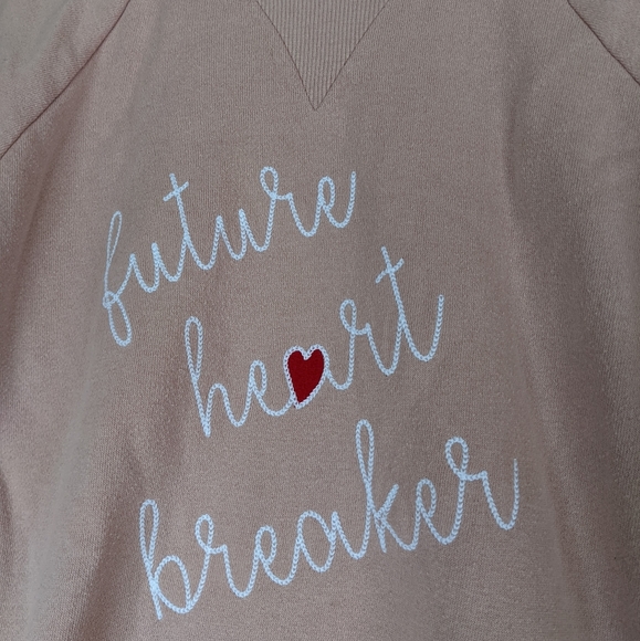 MOTHERHOOD MATERNITY future heartbreaker graphic comfy sweatshirt - Picture 6 of 11
